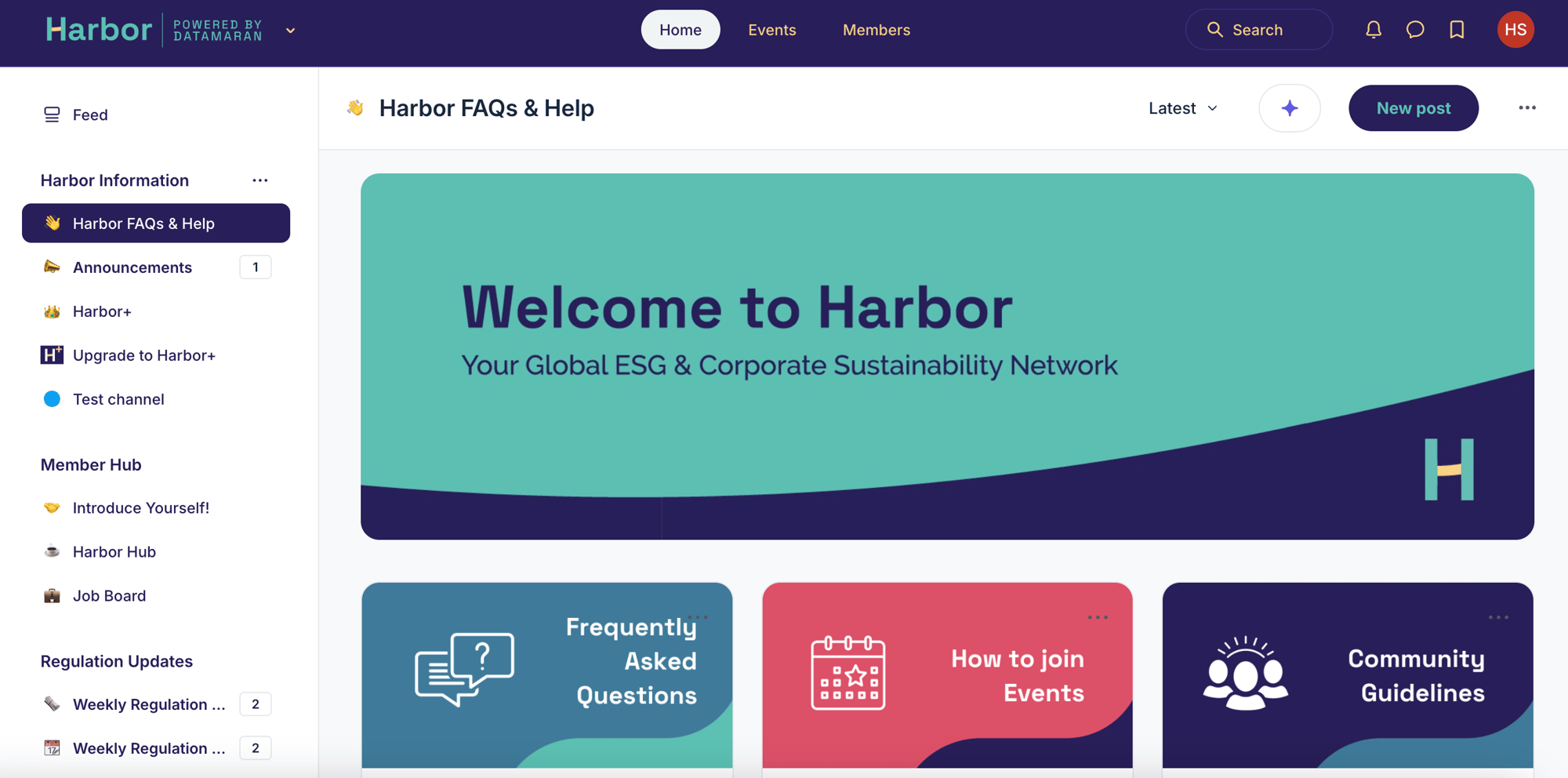 Article image 1 - Welcome to Harbor Article image 1 - Welcome to Harbor